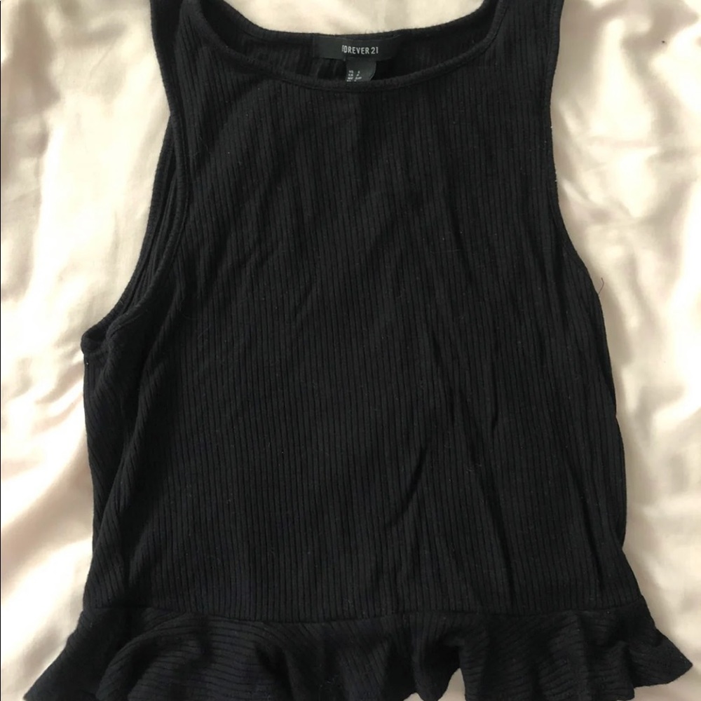 TWO forever 21 womens crop tanks